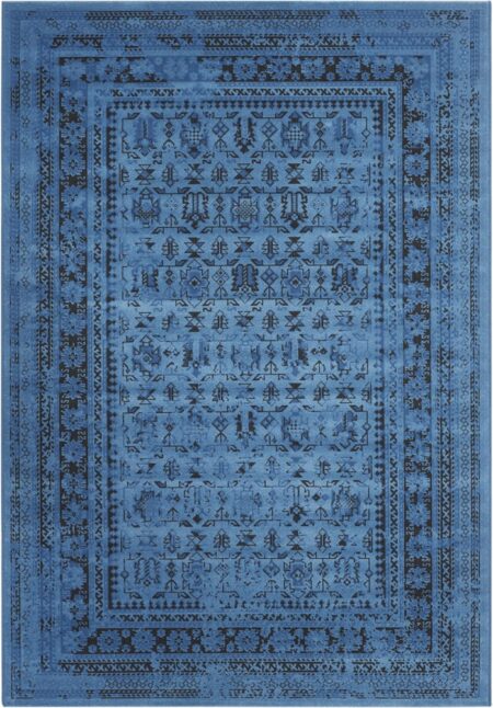 Vintage - Persian Inspired Design Bright Blue
