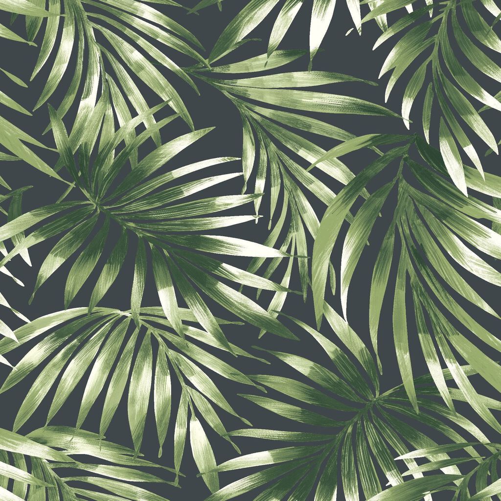 elegant_green_leaves_wallpaper1