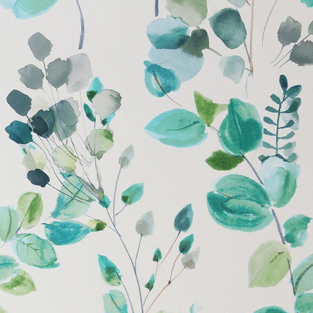 watercolour_green_leaves_white_grey_wallpaper4