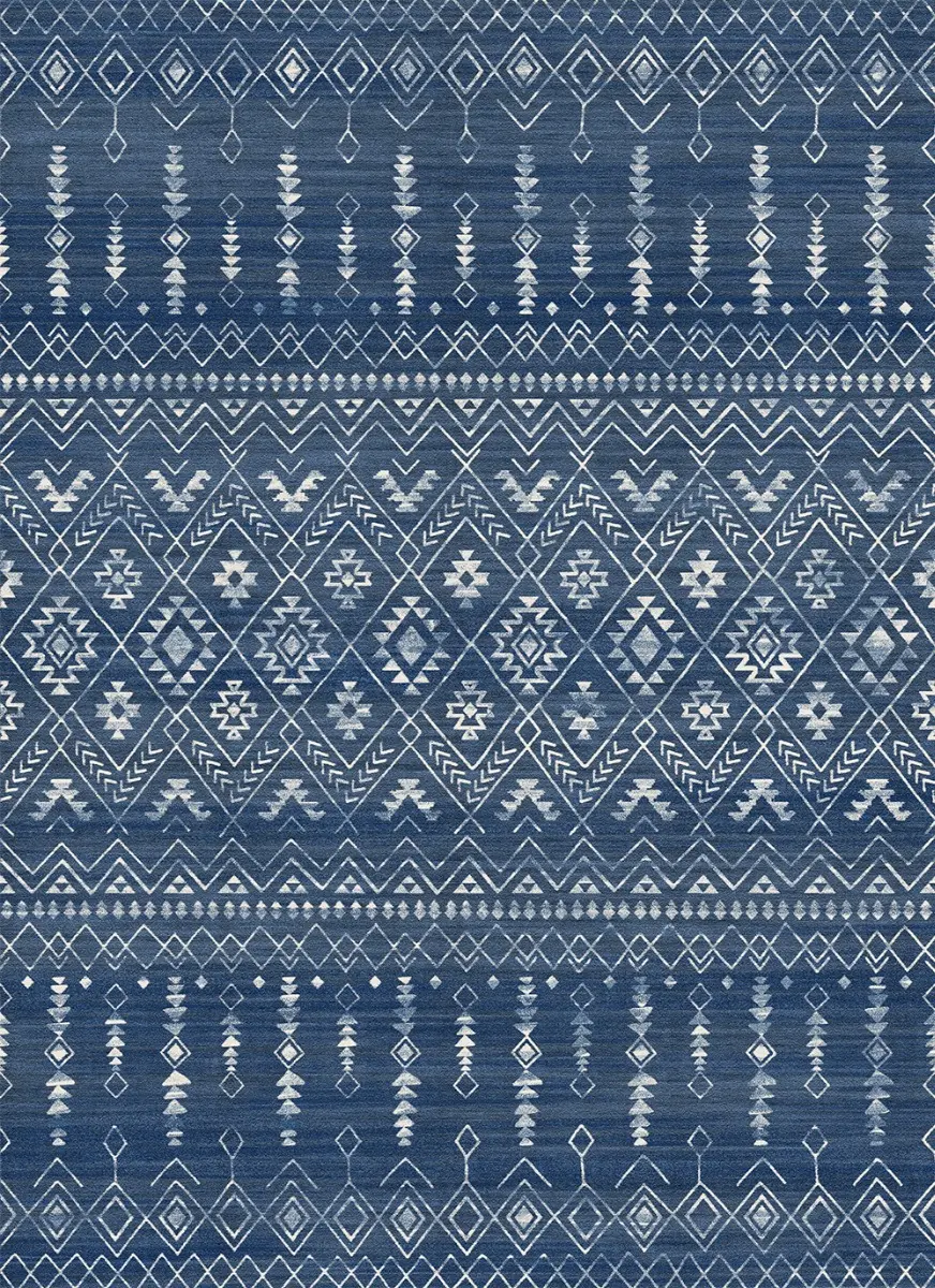 Tribe Modern Aztec Inspired Design - Blue