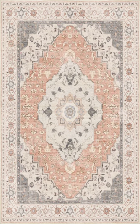 Sabrina Blush Medallion