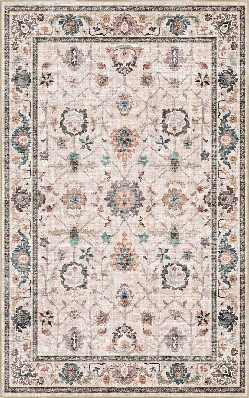 Sabrina Teal Trellis